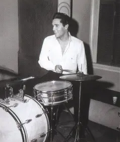 What is Elvis playing?