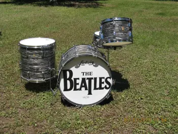 1967 Ludwig Black Oyster Set Ringo, ORIGINAL