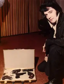 What is Elvis playing?