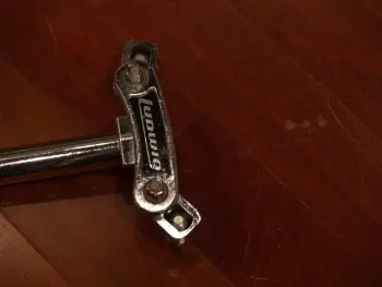 Ludwig 70's dbl tom mount post - $20 obo + shipping