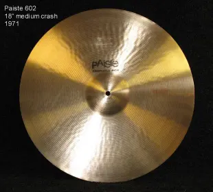 Need Help on a Paiste 602