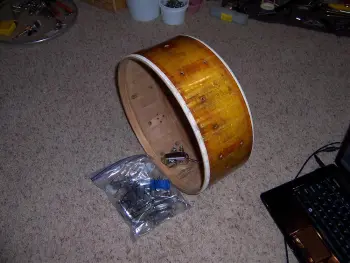 Star Fibre Gold snare