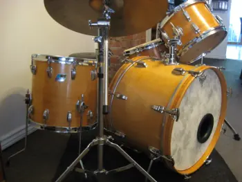 Ludwig 6-ply drums restored.