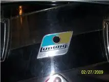 1976 ludwig vistalite octa-plus10 piece drumset