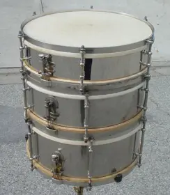 1911-12 4x14, 5x14, 6.5x14 nob Ludwig &amp; Ludwig Standard Models