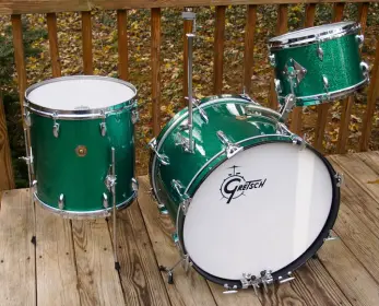 gretsch round badge progressive jazz outfit 12, 14, 20