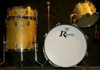Vintage Rogers Gold Sparkle