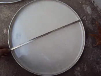 17&quot;drum head