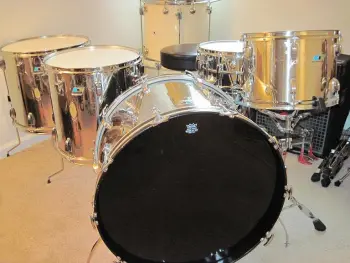 70s Ludwig Stainless Steel