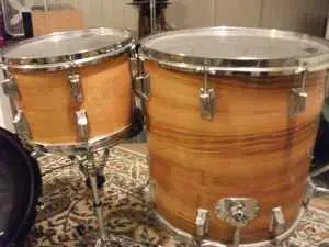 1960's roger hoilday drum set what is this worth?