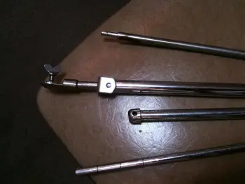 misc hardware cymbal rods leg and whatnot