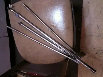 misc hardware cymbal rods leg and whatnot