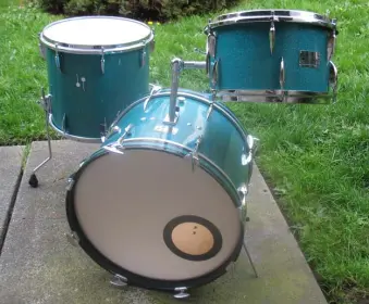 Sonor - Turquoise Sparkle Teardrop Kit