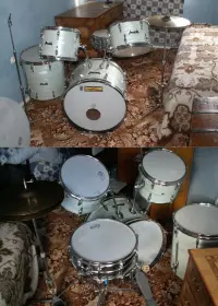 My first vintage drum set!