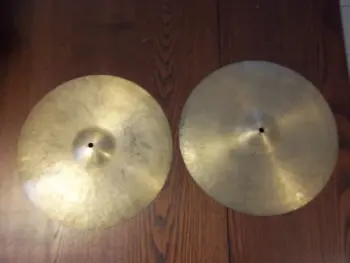 For Sale 1959? K Zildjian Istanbul 14&quot; Vintage Hi-hat pair