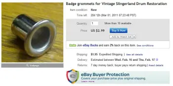 correct style grommets