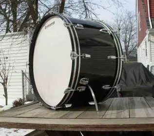 Ludwig 14&quot;x26&quot; Mid-70's Bass Drum