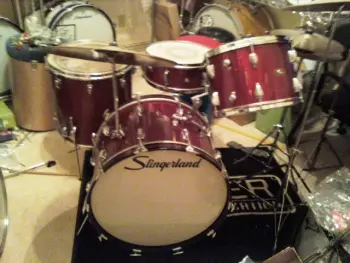 Slingerland Strainer Position