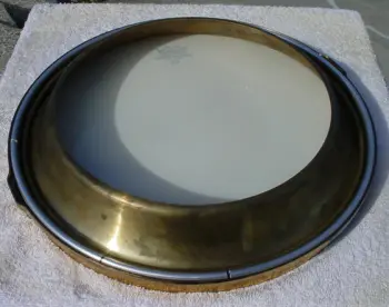 1928-32 NO-NAME (SLINGERLAND?) 4 x 14 BLACK LACQUER 10 LUG TONE FLANGE MODEL