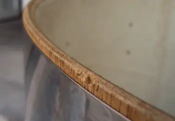 Pearl wood-fiberglass 22x14&quot; shell