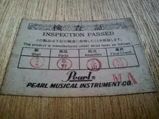 80's pearl bass drum