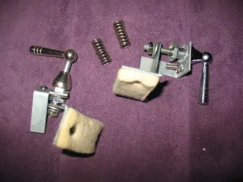 (2) Ludwig baseball bat muffler rigs