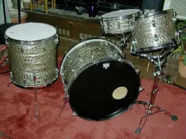 Mid 60's Slingerland badges