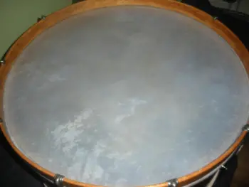 Levon Helm inspired wooden kit