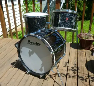 60's Premier 3 pc in black pearl