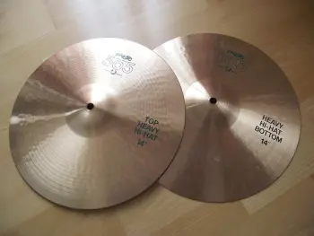 Paiste 505 (green label) 14&quot; Heavy Hihat / 20&quot; Ride, nearly new