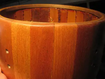 wood timbale repair job (I'm not dead yet)
