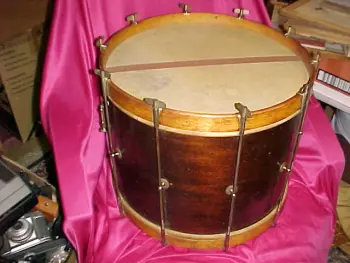 Levon Helm inspired wooden kit