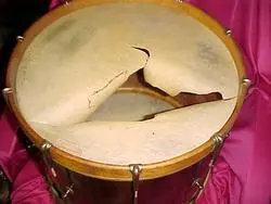 Levon Helm inspired wooden kit
