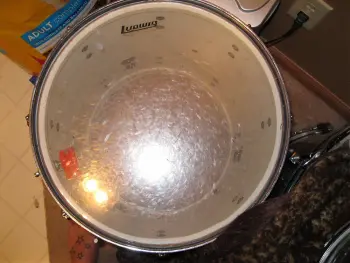 FS: Sky blue 60's ludwig drum set , Pearl Speed Pedal from 70s?