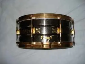 Leedy 6x14 Black Elite snare