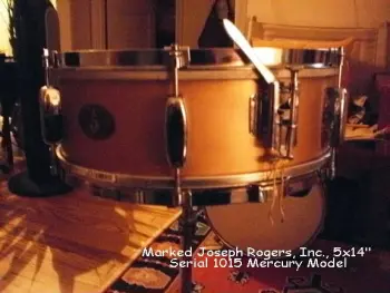 1957 Rogers Mercury Snare Drum
