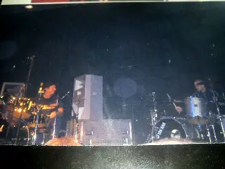 me and chad smith!