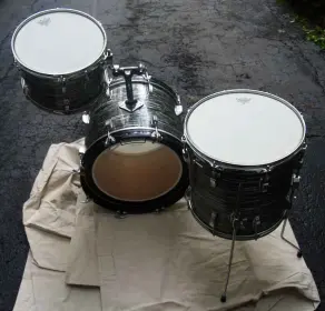 60's Ludwig Jazz Bop drums! 14x18 , 8x12, 14x14, oyster pearl! RARE!!