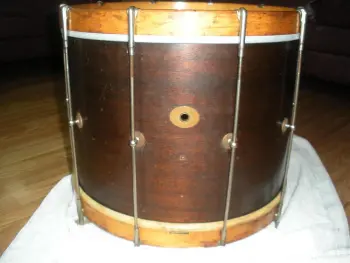 Levon Helm inspired wooden kit