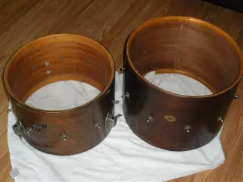 Levon Helm inspired wooden kit