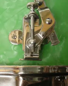 [B]1930 LEEDY 5x14 BLACK ONYX/GREEN PEARL PROFESSIONAL MODEL [/B]