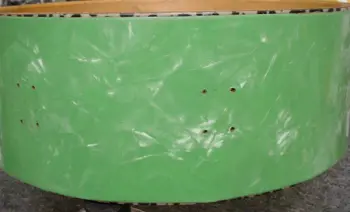 [B]1930 LEEDY 5x14 BLACK ONYX/GREEN PEARL PROFESSIONAL MODEL [/B]