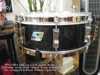 Late 70's Ludwig Snare Drum Re-wrap