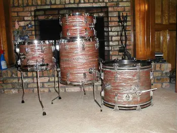 How rare was Oyster Pink on 1960-67 Slingerland kits?
