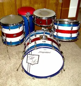 77 Slingerland rock kit