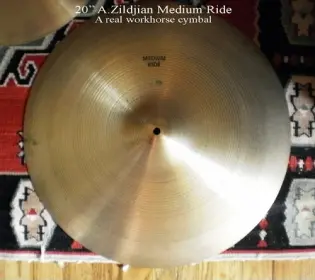 70's A. Zildjian 20&quot; Medium Ride