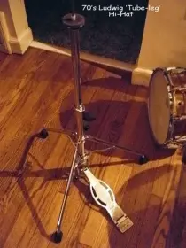 70's 'Tube-leg' Hi-hat &amp; Cymbal Stand Combo