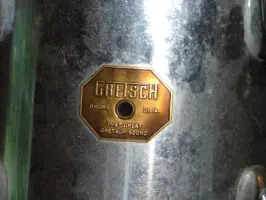 odl gretsch drum set