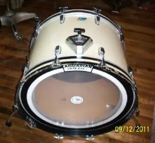 Ludwig 24'' Bass Drum 1980's B/O Badge