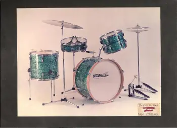 Hollywood Hipercussion Meazzi Ufip Zanki - Italian vintage drums and cymbals